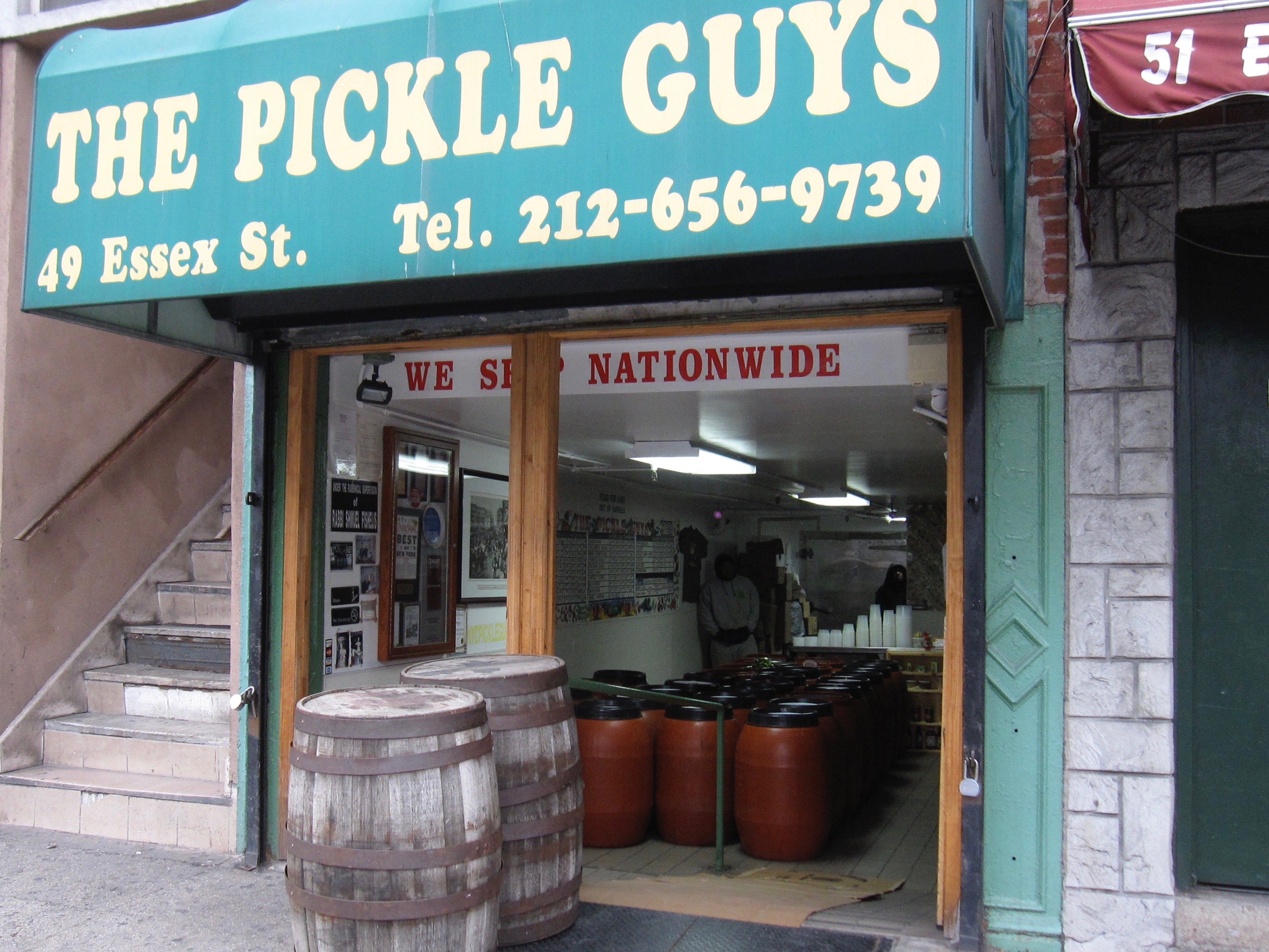 The Pickle Guys, 49 Essex St, Lower East Side, NYC- Would be fun