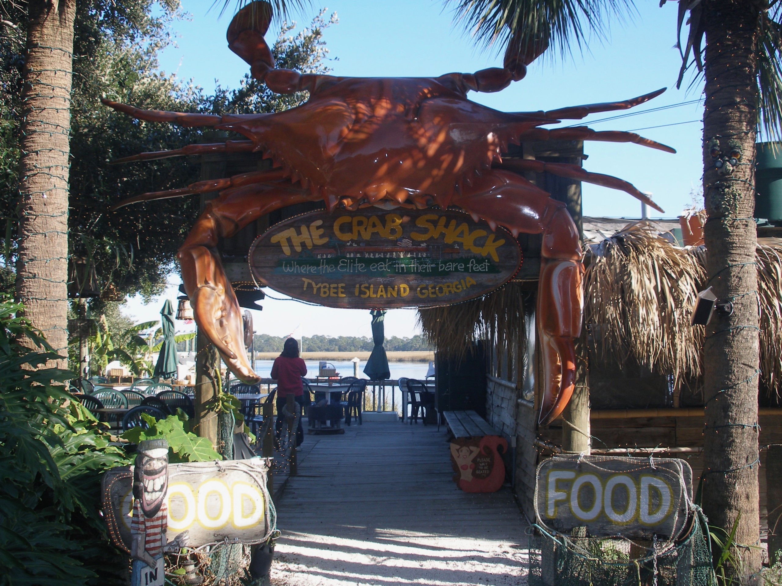 Restaurant Sign Tybee Island