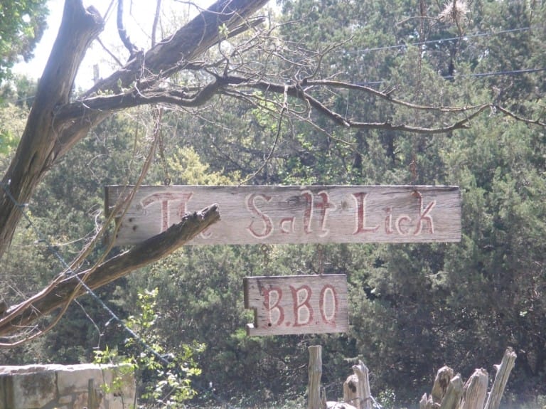Barbecue Sign Texas