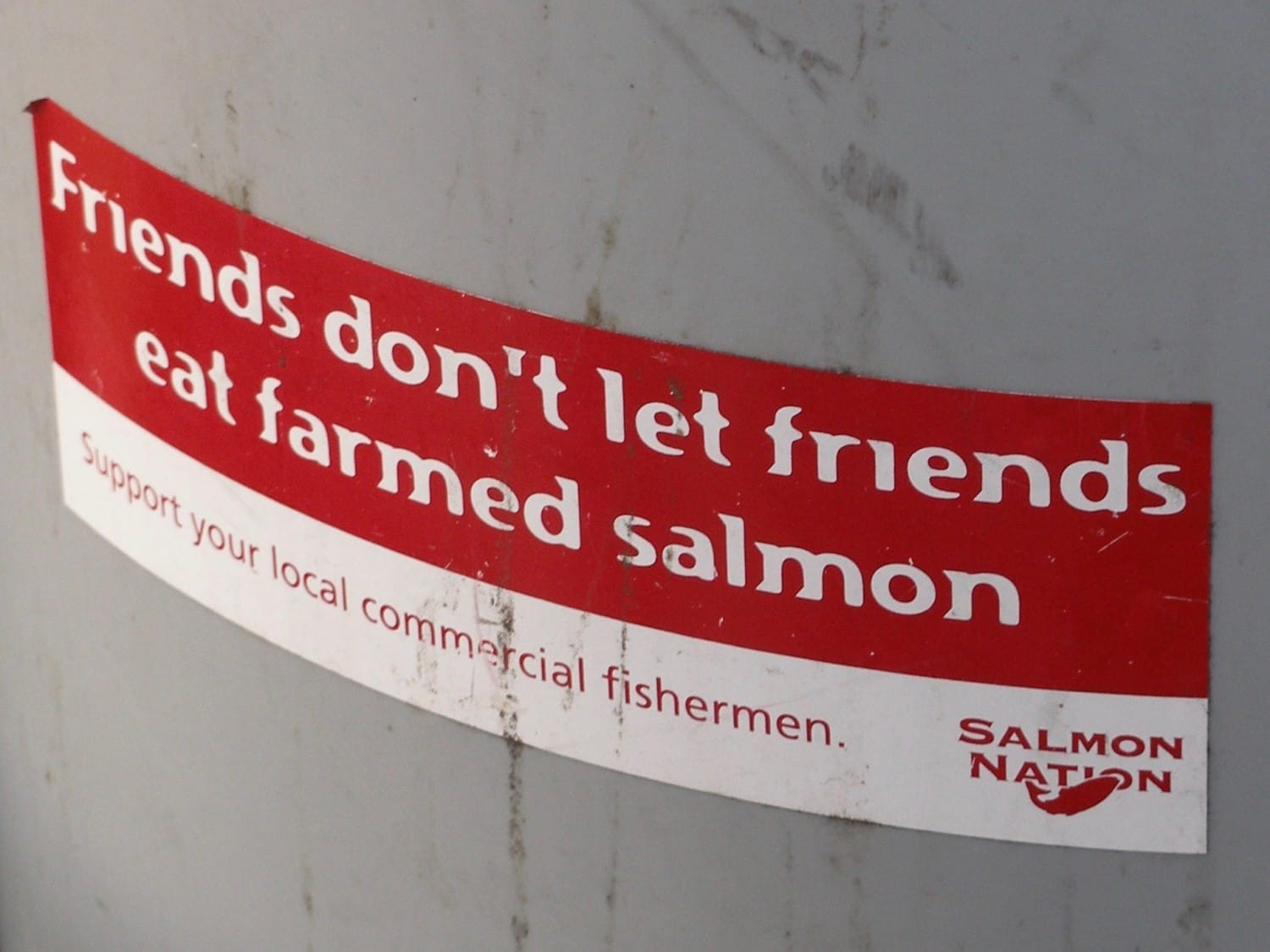 Seafood Sign Vancouver