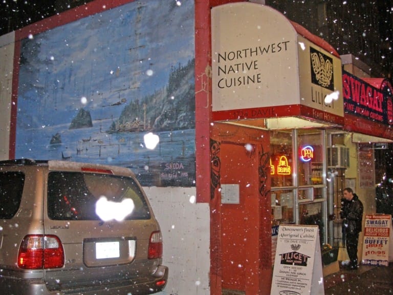 First Nations Restaurant Vancouver