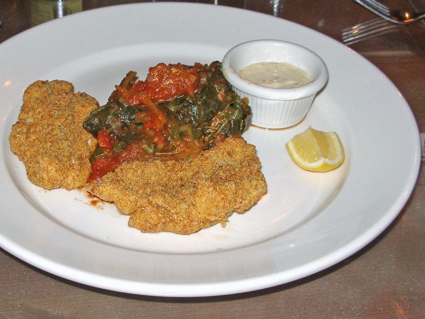 Larkin's Cornmeal-Crusted Catfish