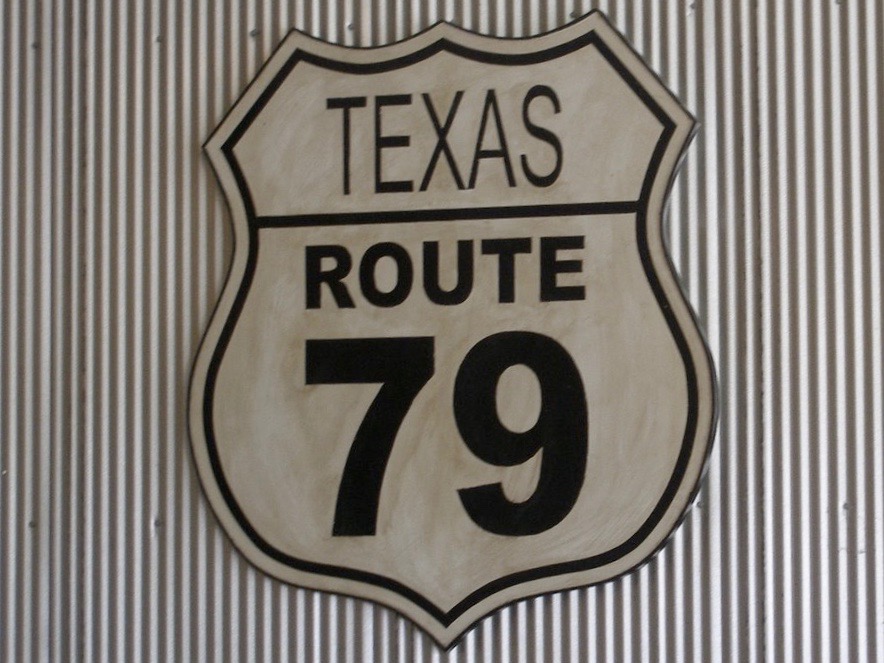 Highway Sign Texas
