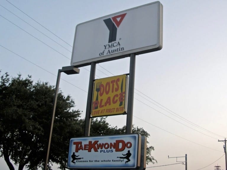 Restaurant Sign Texas