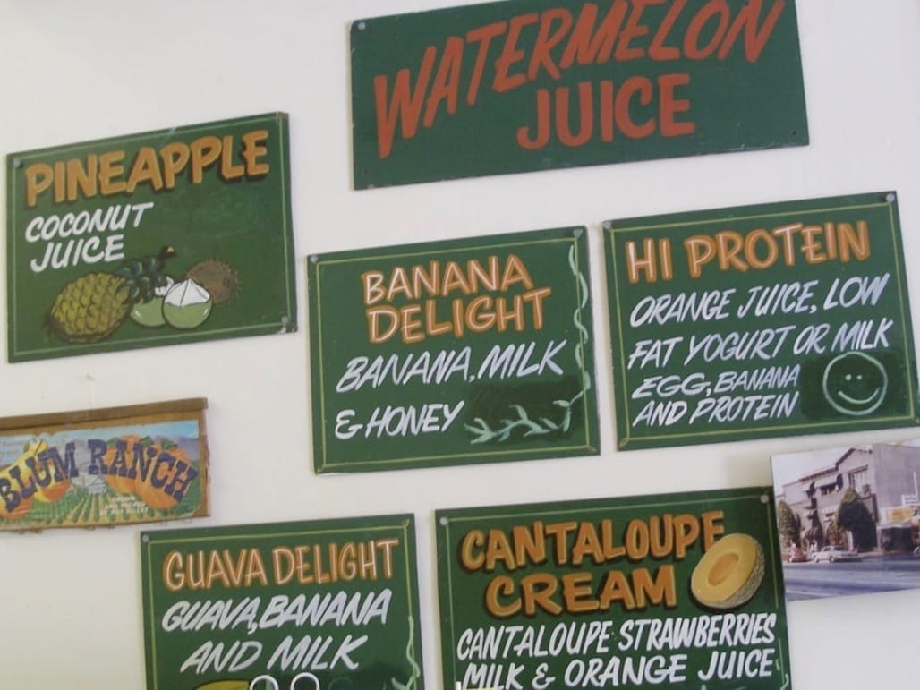 The Juice Fountain: Drinking Tropical Essentials in Hollywood - Food GPS