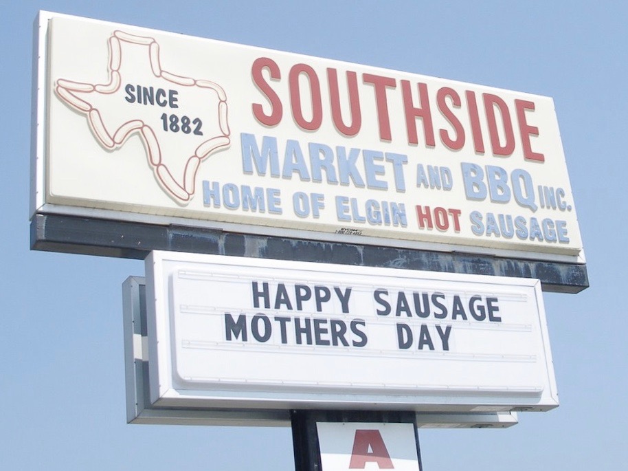 Restaurant Sign Texas