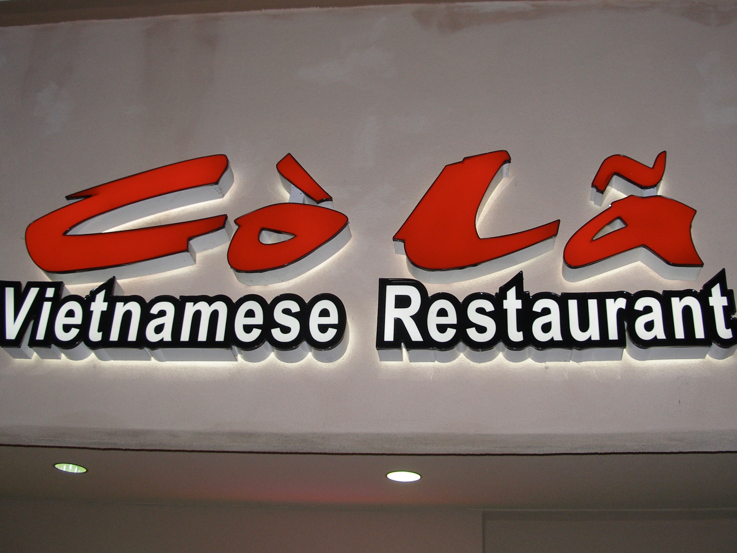 Restaurant Sign Orange County