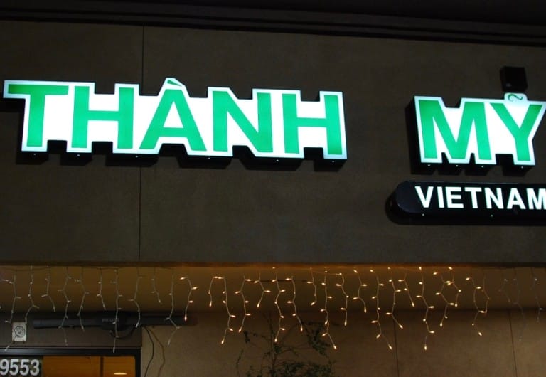 Restaurant Sign Orange County