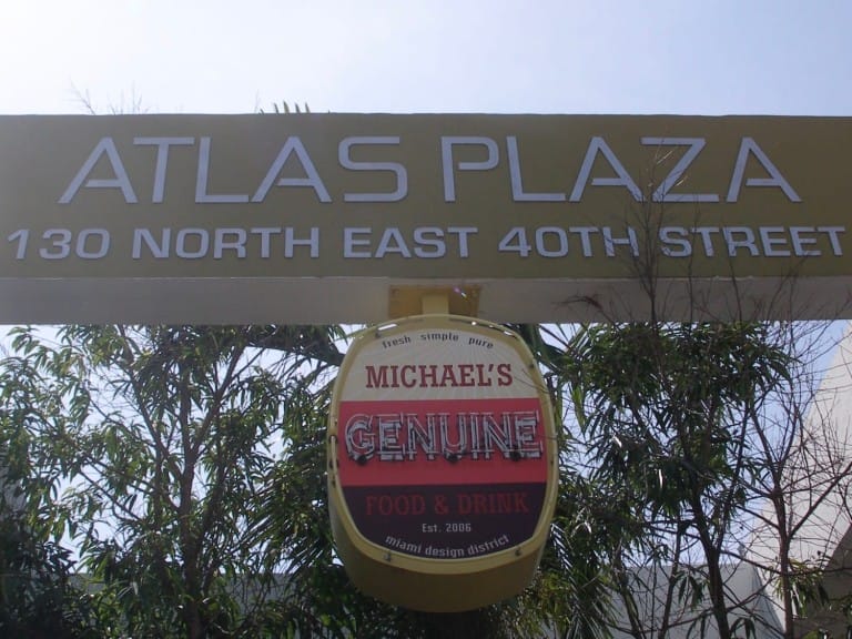 Restaurant Sign Miami