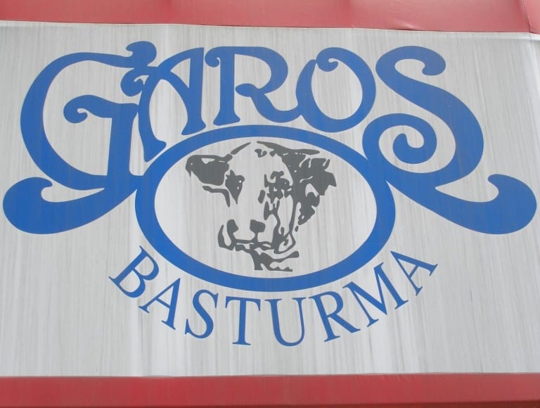 Basturma Sign Los Angeles