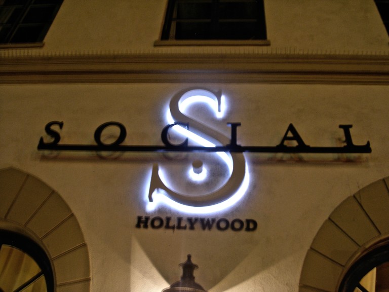 Restaurant Sign Hollywood