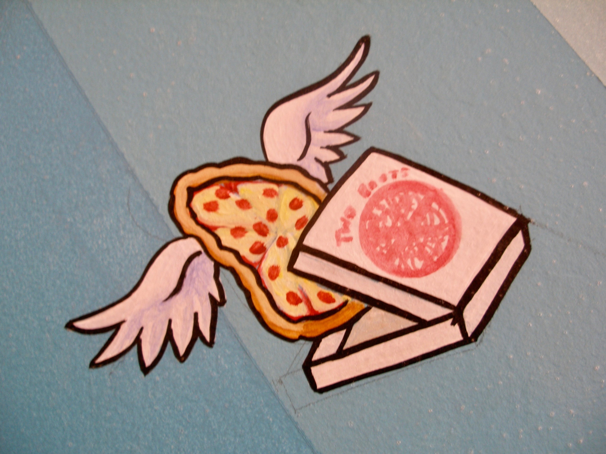 Pizza Mural Los Angeles