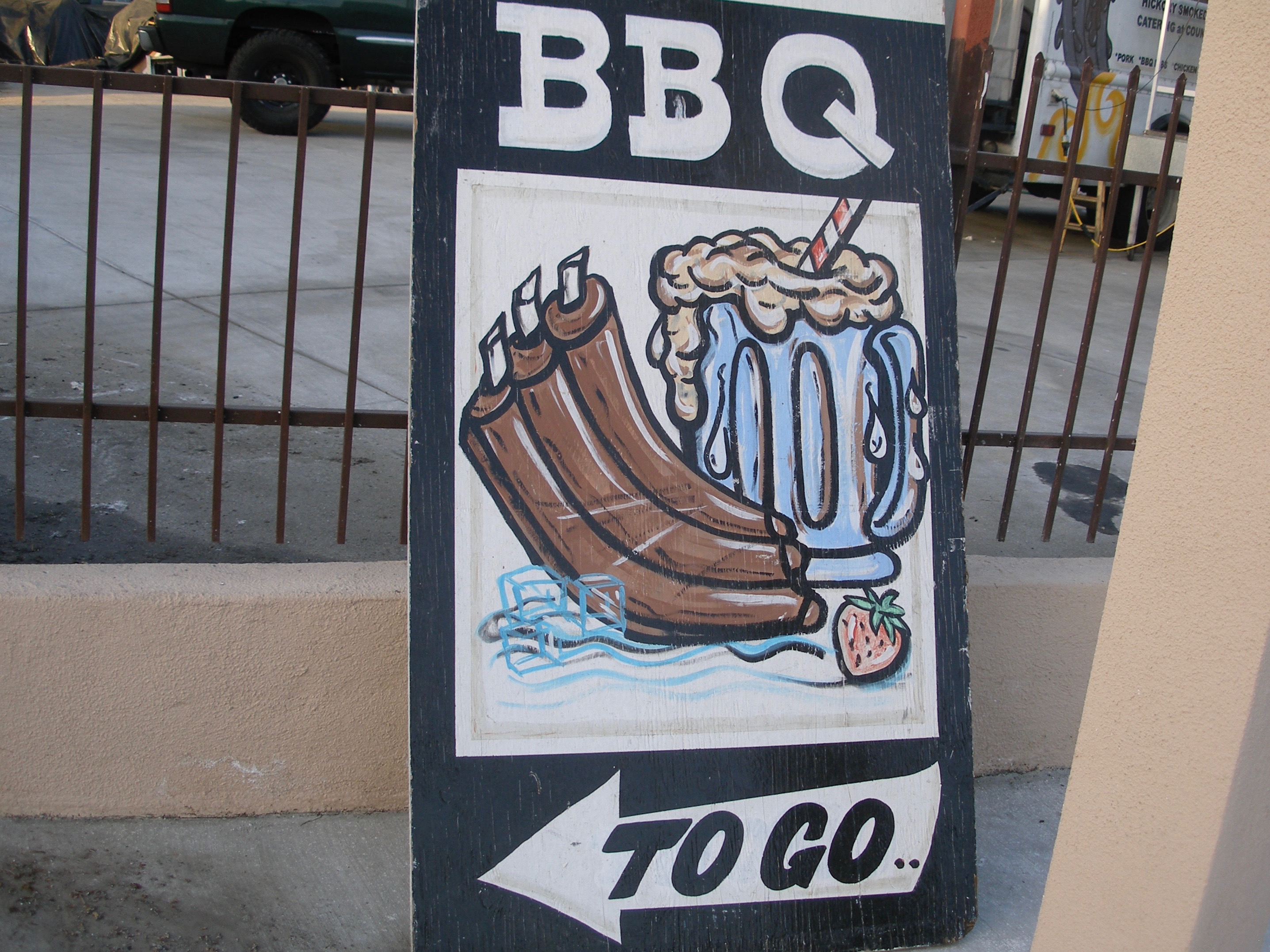 Barbecue Sign Los Angeles