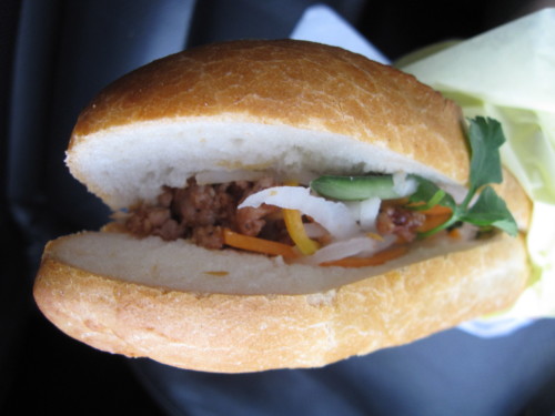 Banh Mi My Tho Steamed Meatball Sandwich (Dose of Vitamin P) - Food GPS