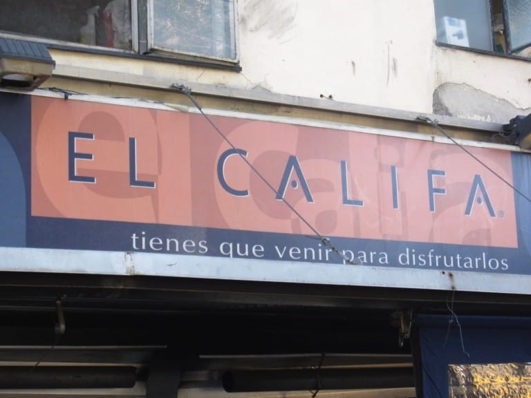 Restaurant Sign Mexico City