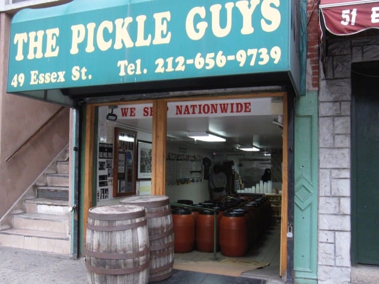 The Pickle Guys Pucker Up on New York's Lower East Side