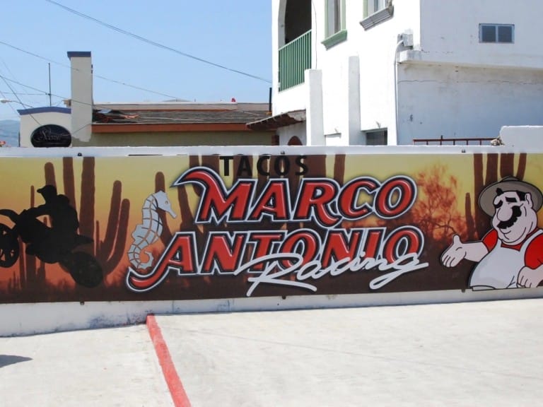 Restaurant Sign Ensenada