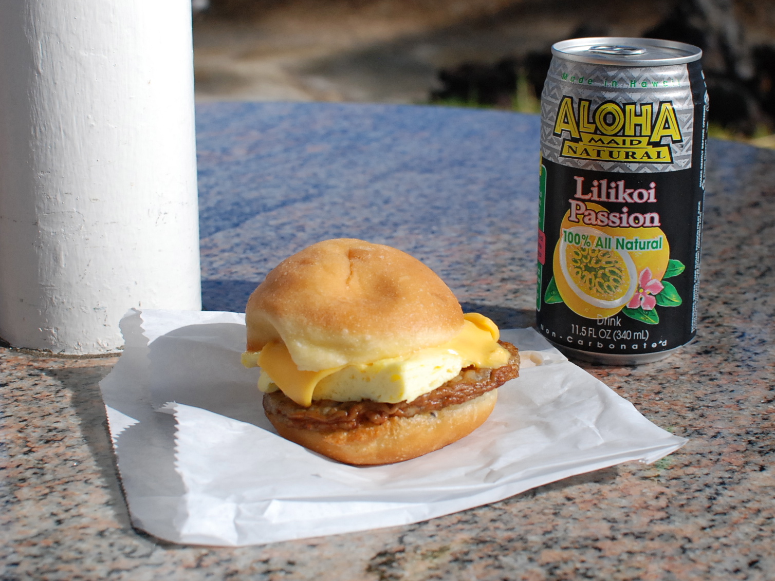 Breakfast Sandwich Hawaii