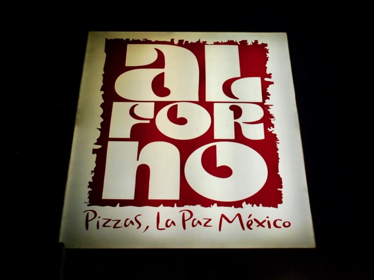 Restaurant Sign La Paz