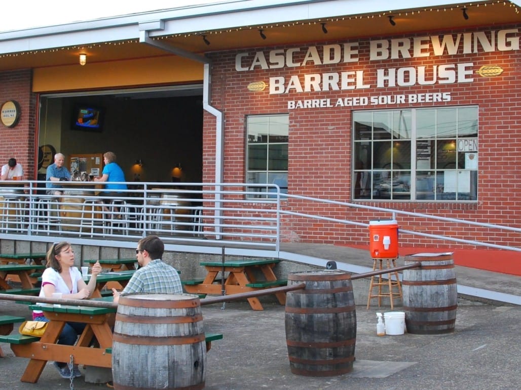 Cascade Brewing Barrel House Pucker Up in Portland