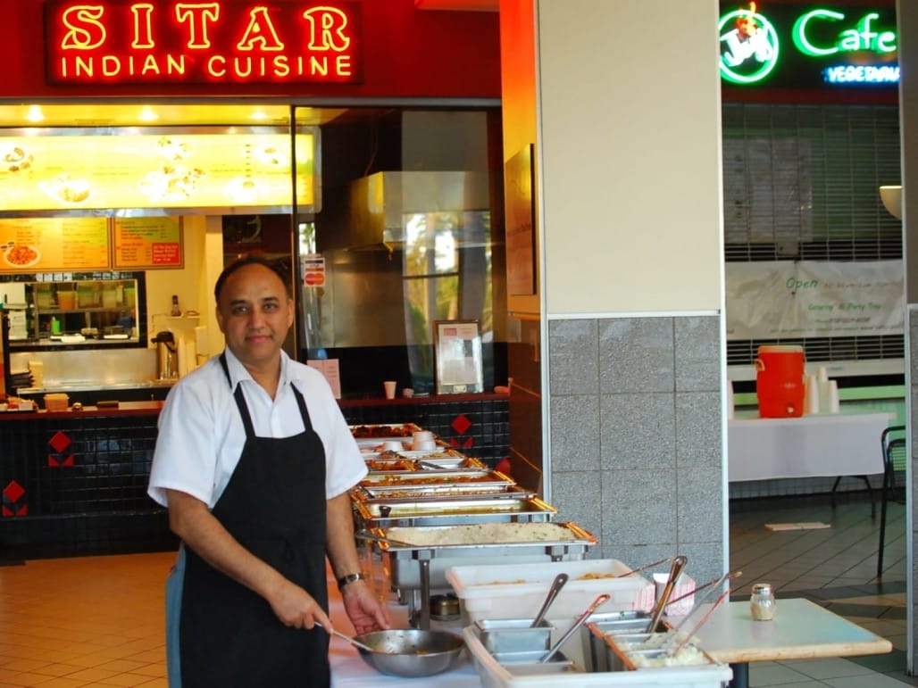 Sitar Finding Indian Rhythm in San Diego's Sorrento Valley Food GPS