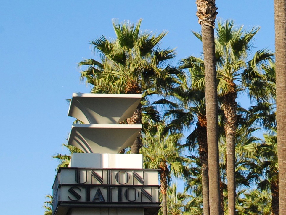 Train Station Sign Los Angeles