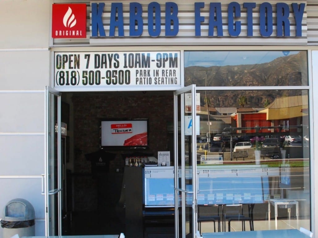 Original Kabob Factory Turn Don't Burn in Glendale Food GPS