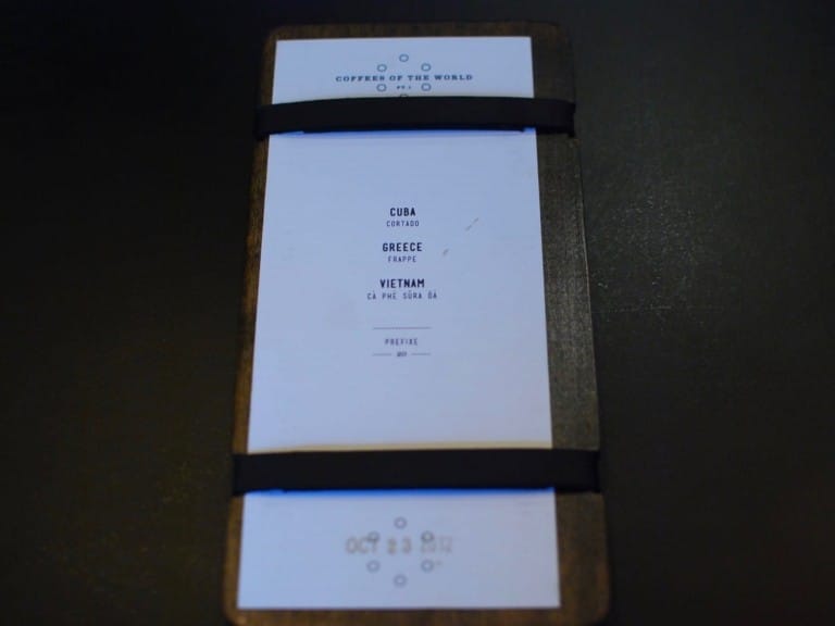 Coffee Menu Orange County