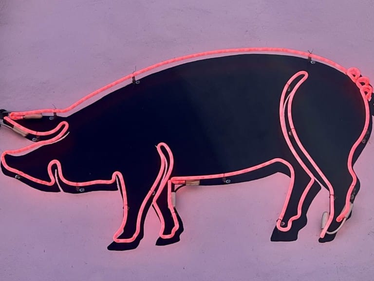 Pig Sign