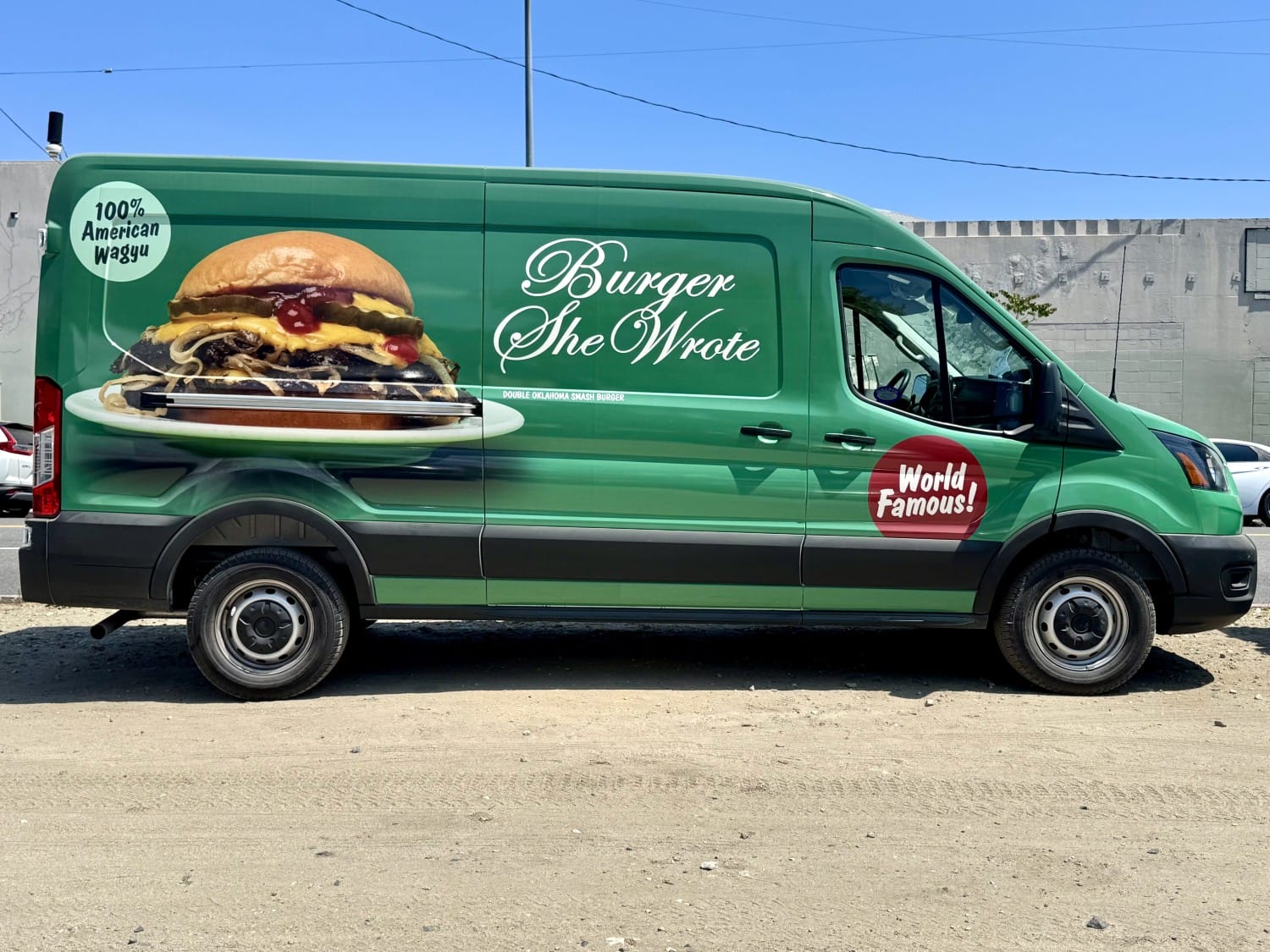 Restaurant Delivery Van