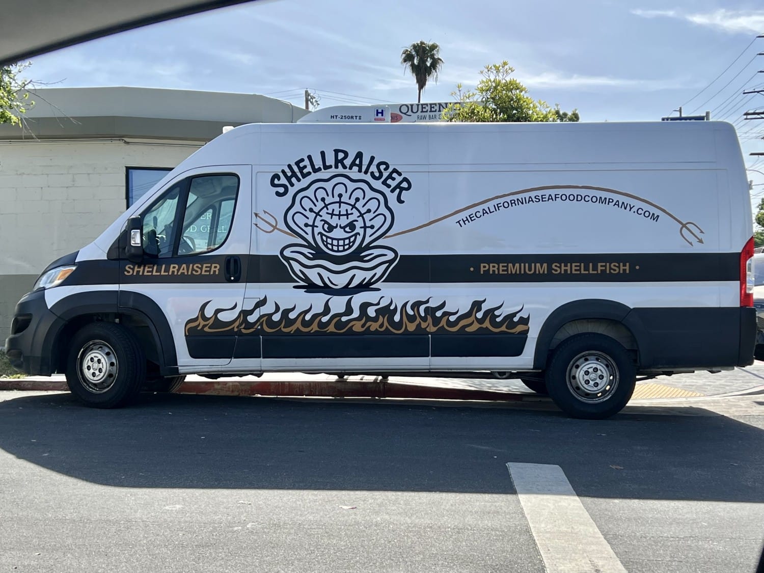 Seafood Delivery Van