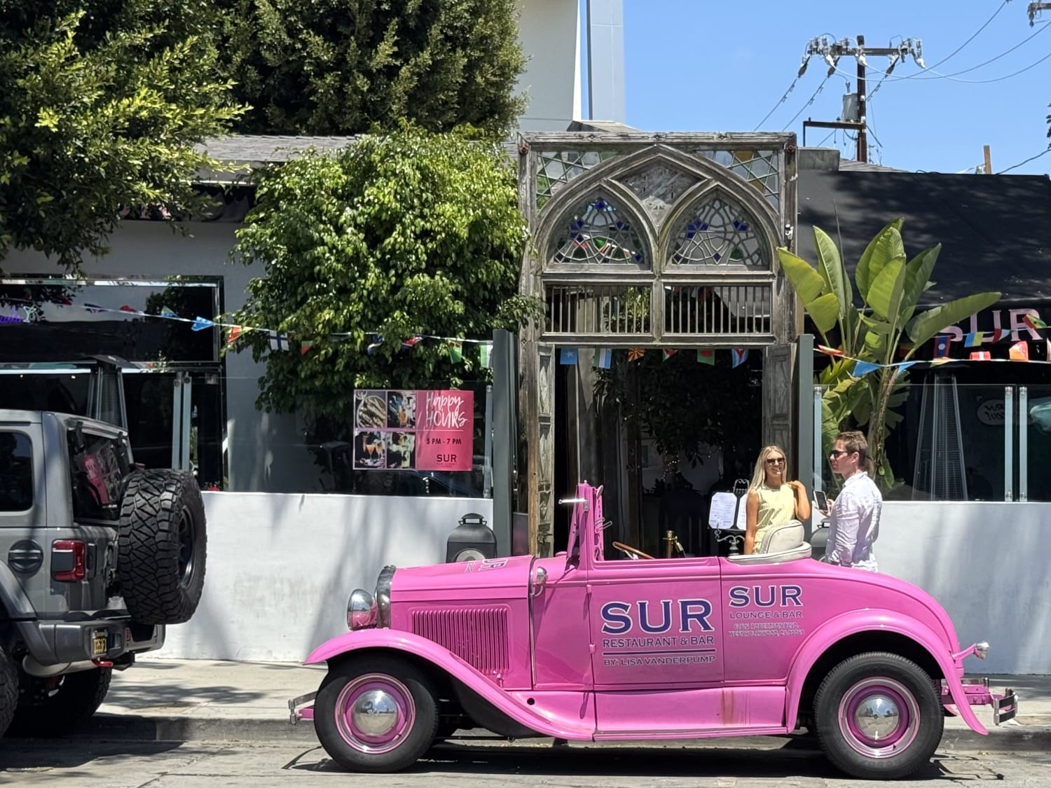 Restaurant Delivery Car