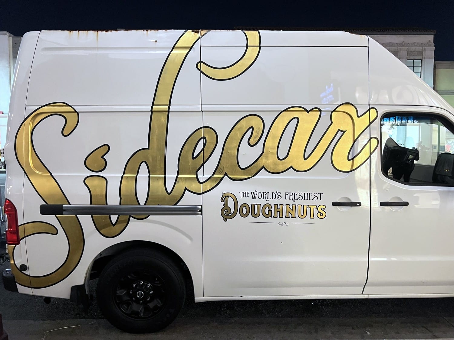 Doughnut Delivery Van