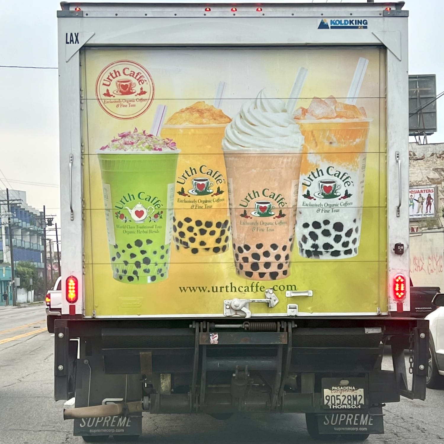 Coffee Delivery Truck