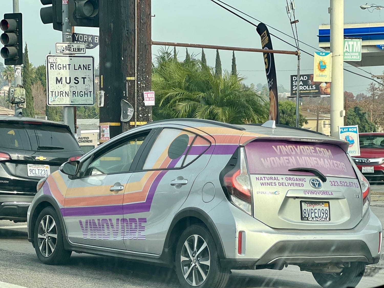 Wine Delivery Car